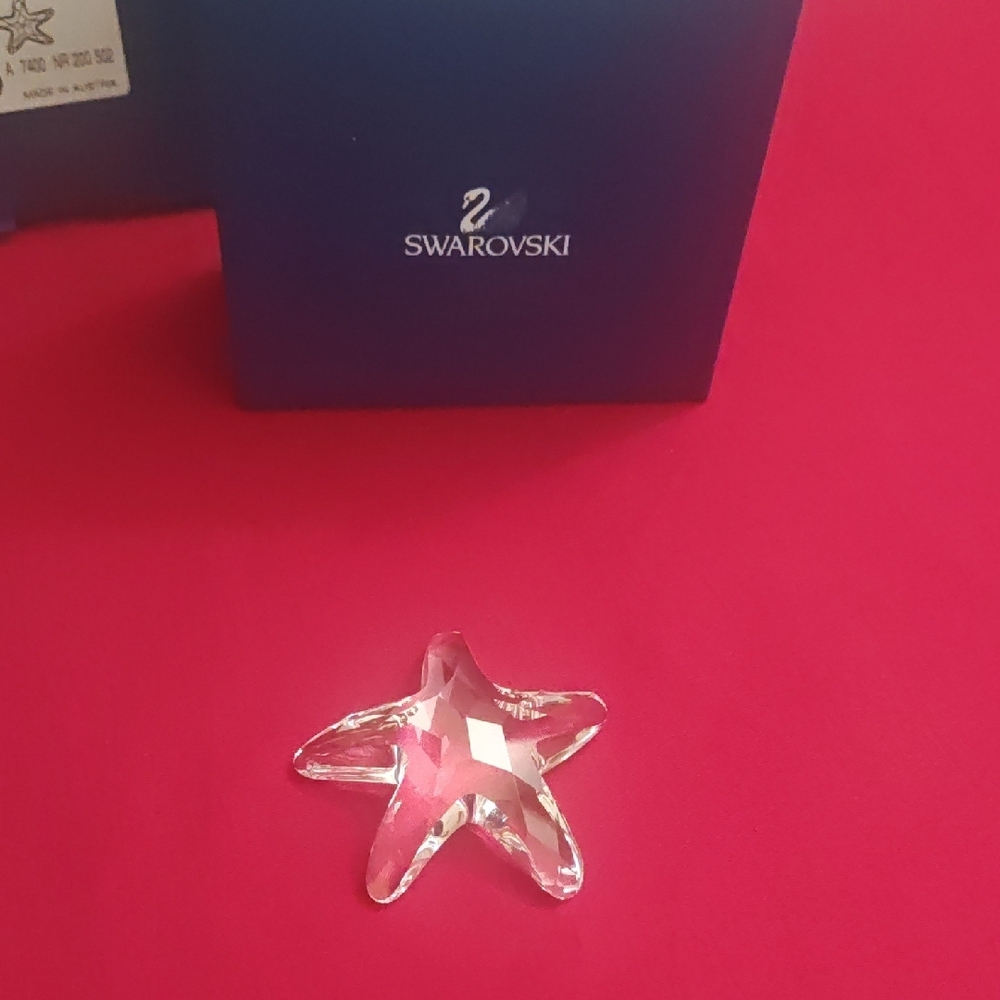 SWAROVSKI SCS Renewal Gift Figurine Starfish 679350 Austria Box Crystal Retired